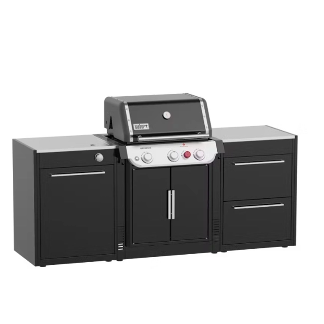 Vendita online Modulo cucina Barbecue Weber per BBQ Genesis con fornello laterale